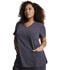 Photograph of Dickies Xtreme Stretch Mock Wrap Top in Pewter