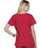 Photograph of ScrubStar Women Women's Brushed Poplin V-neck Top Red WD807-CRED