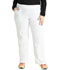 Photograph of Workwear WW Professionals Women Mid Rise Straight Leg Pull-on Cargo Pant White WW170-WHT