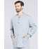 Photograph of Workwear WW Professionals Men Men's Snap Front Jacket Gray WW360-GRY