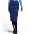 Photograph of Workwear WW Professionals Women 30 Knit Waistband Skirt Blue WW510-NAV