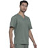 Photograph of Workwear WW Professionals Unisex Unisex Pocketless Tuckable V-Neck Top Green WW605-OLV
