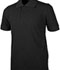 Photograph of Real School Child Unisex Short Sleeve Pique Polo Black 68112-RBLK