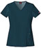 Photograph of Dickies Xtreme Stretch V-Neck Top in Caribbean Blue