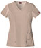 Photograph of Dickies Xtreme Stretch V-Neck Top in Dark Khaki