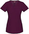 Photograph of Dickies Xtreme Stretch Mock Wrap Top in D-Wine
