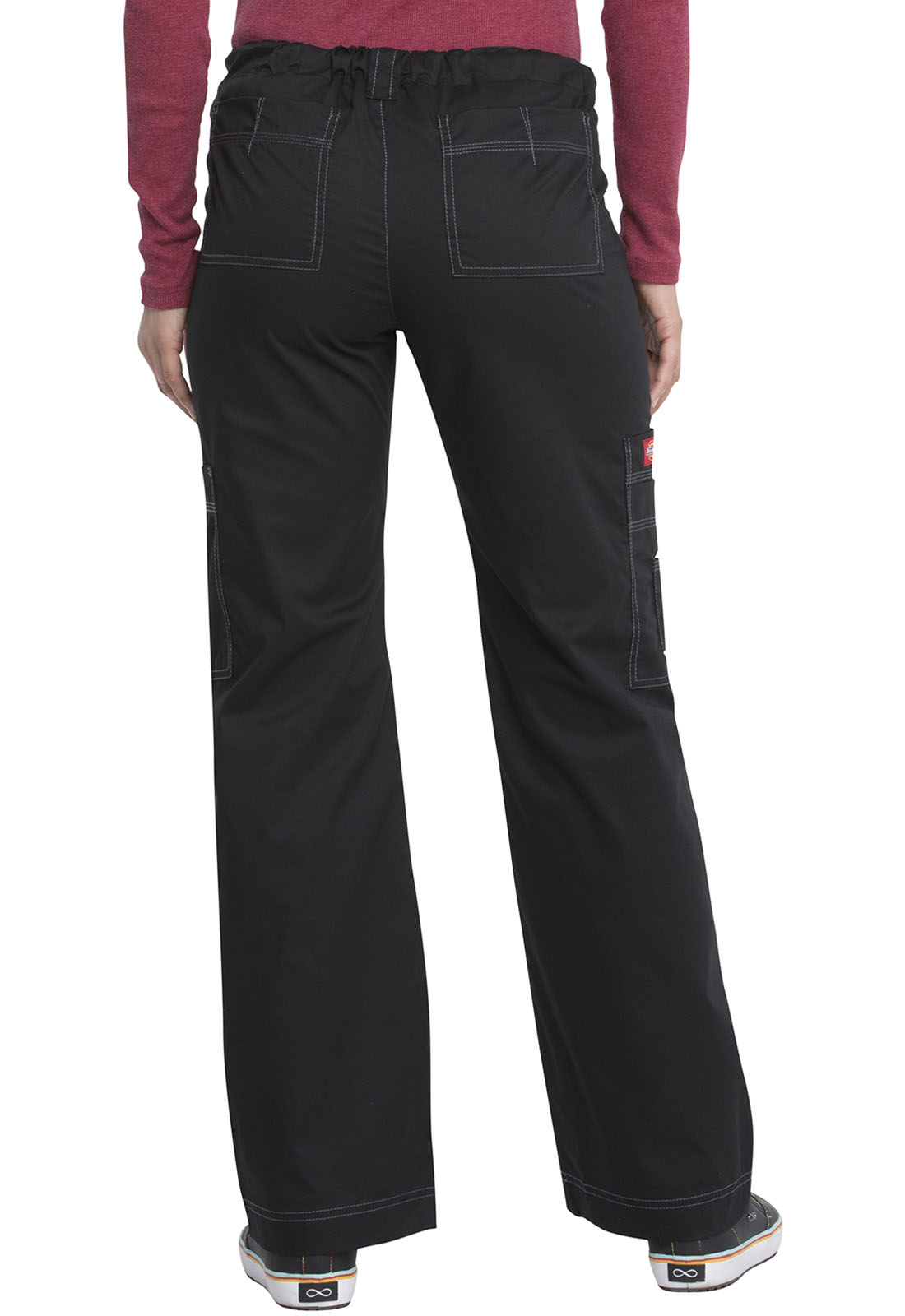 drawstring cargo pants women's