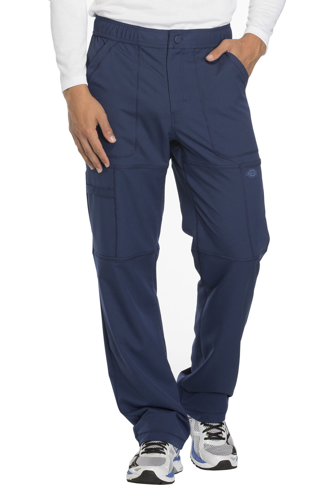 mens navy blue cargo trousers