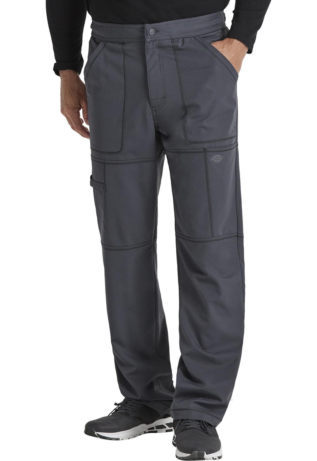 mens grey cargo trousers