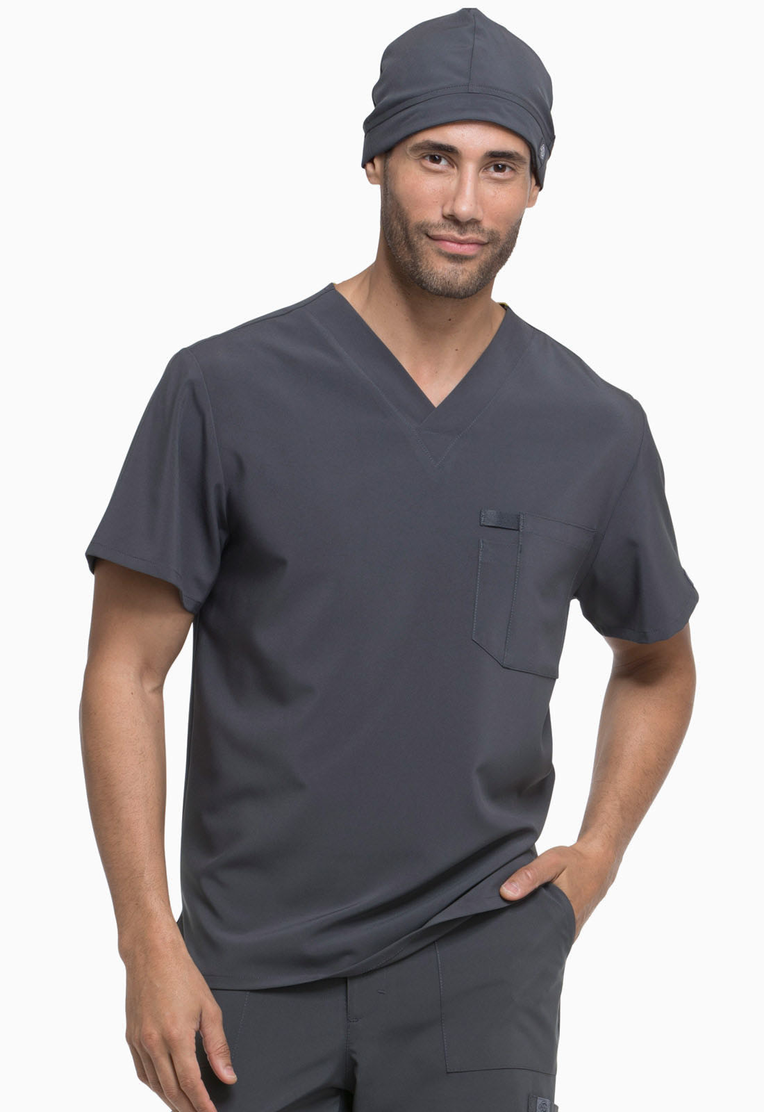 Dickies Every Day EDS Essentials Scrubs Hat in Pewter from Dickies Medical