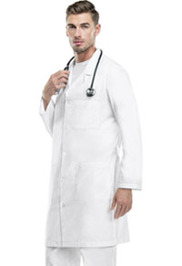 Med-Man 40 Men's Lab Coat White (1388-WHT)