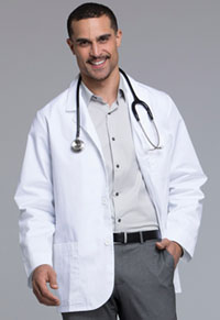 Med-Man 31 Men's Consultation Lab Coat White (1389-WHT)