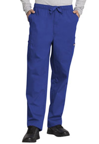 Cherokee Workwear Men's Fly Front Cargo Pant Galaxy Blue (4000-GABW)