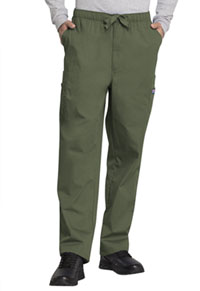 Cherokee Workwear Men's Fly Front Cargo Pant Olive (4000-OLVW)