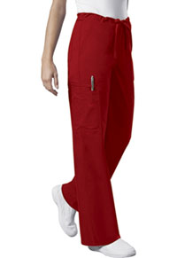 Cherokee Workwear Unisex Drawstring Cargo Pant Red (4043-REDW)
