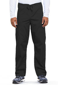 Cherokee Workwear Unisex Drawstring Cargo Pant Black (4100-BLKW)