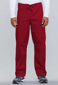 Cherokee Workwear Unisex Drawstring Cargo Pant Red (4100-REDW)