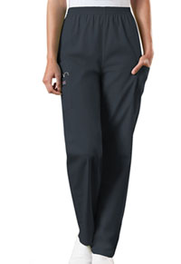 Cherokee Workwear Natural Rise Tapered Pull-On Cargo Pant Pewter (4200-PWTW)