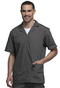 Cherokee Workwear Men's Zip Front Jacket Pewter (4300-PWTW)