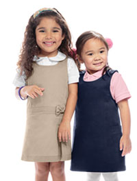 Classroom Uniforms Preschool Zigzag Jumper Khaki (54220-KAK)