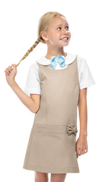 Classroom Uniforms Girls Zig-Zag Jumper Khaki (54221-KAK)