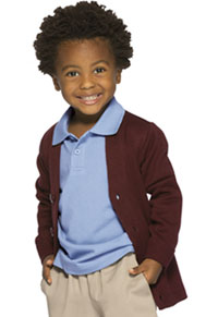 Classroom Uniforms Youth Unisex Cardigan Sweater Burgundy (56432-BUR)