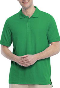 Real School Short Sleeve Pique Polo (68114-RGRN) (68114-RGRN)