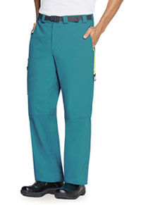 Code Happy Men's Zip Fly Front Pant Teal Blue (CH205A-TLCH)
