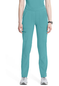 Cherokee Mid Rise Tapered Leg Pull-on Pant Teal Blue (CK065A-TLPS)