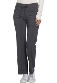 Cherokee Mid Rise Tapered Leg Drawstring Pants Pewter (CK100A-PWPS)
