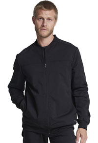 Dickies Men's Zip Front Jacket Black (DK370-BLK)