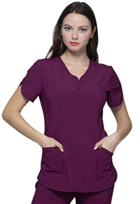Love Always V-Neck Top (HS725-WNPS) (HS725-WNPS)