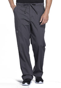Cherokee Workwear Men's Tapered Leg Fly Front Cargo Pant Pewter (WW190-PWT)
