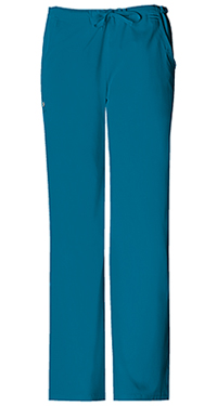 Cherokee Straight Leg Drawstring Pant Caribbean Blue (1066-CARV)