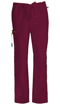 Code Happy Men's Drawstring Cargo Pant Wine (16001A-WICH)