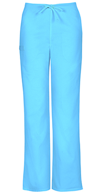 Cherokee Workwear Unisex Natural Rise Drawstring Pant Turquoise (34100A-TRQW)