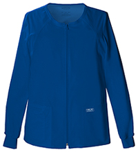Cherokee Workwear Zip Front Jacket Galaxy Blue (4315-GABW)