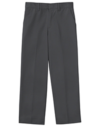 Classroom Uniforms Men's Flat Front Pant 30 Inseam Slate Gray (50364S-SLATE)