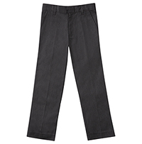 Classroom Uniforms Boys Stretch Tri-Blend Flannel Pant Dark Grey (50521A-DGRY)