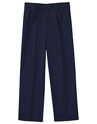 Classroom Uniforms Men's Tall Pleat Front Pant 34 Inseam Dark Navy (50774T-DNVY)