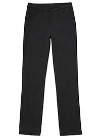 Classroom Uniforms Girls Ponte Tapered Leg Pant Black (51143AZ-BLK)