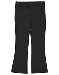 Classroom Uniforms Jr Stretch Moderate Flare Leg Pant Black (51324-BLK)
