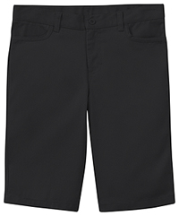 Classroom Uniforms Girls Stretch Matchstick Shorts Black (52222-BLK)