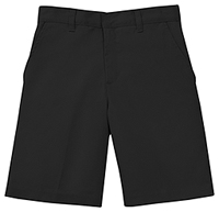 Classroom Uniforms Boys Flat Front Adj. Waist Short Black (52361A-BLK)