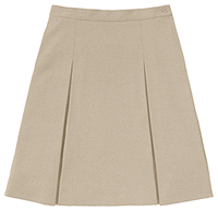 Classroom Girls Ponte Knit Kick Pleat Skirt (55403AZ-KAK) (55403AZ-KAK)