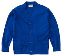 Classroom Uniforms Youth Unisex Cardigan Sweater Royal (56432-ROY)