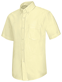 Classroom Uniforms Boy Husky S/S Oxford Shirt Yellow (57603-YEL)