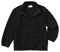 Classroom Youth Unisex Polar Fleece Jacket (59202-BLK) (59202-BLK)