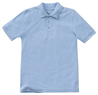 Classroom Uniforms Youth Short Sleeve Pique Polo SS Light Blue (CR832Y-SSLB)