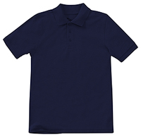 Classroom Uniforms Youth Short Sleeve Pique Polo SS Navy (CR832Y-SSNV)